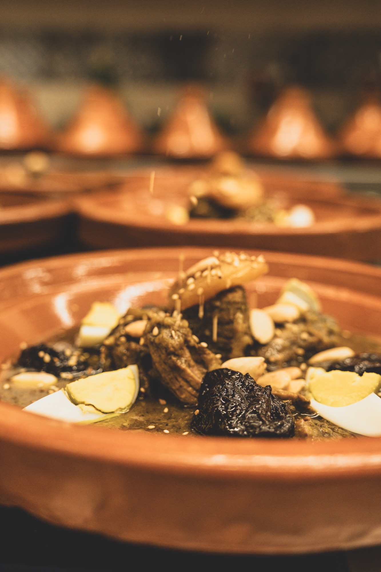Un piatto della cucina marocchina di Maison Touareg