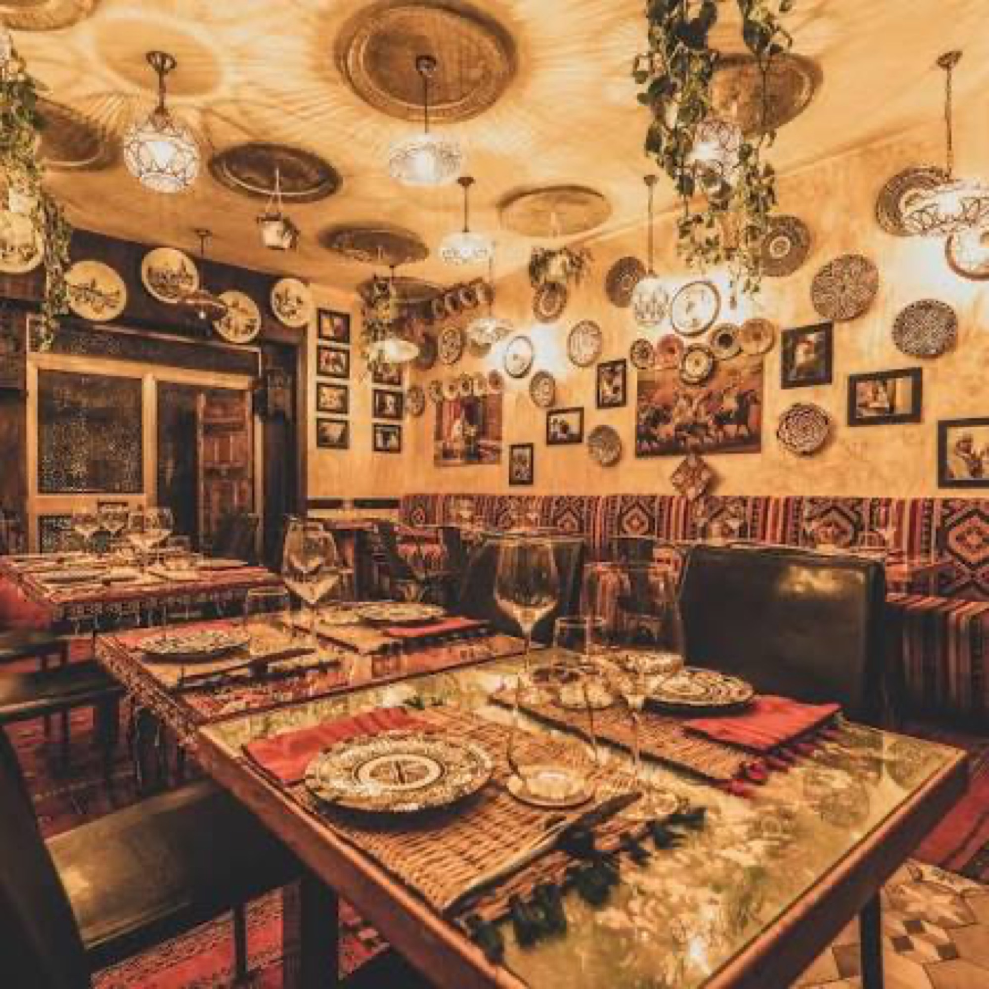 La sala di Maison Touareg